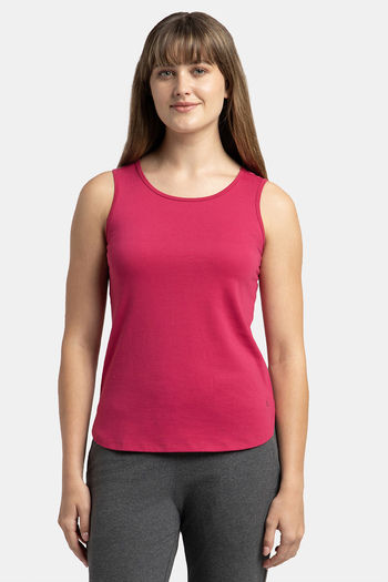 Buy Jockey Relaxed Relaxed Tank Top - Red Plum